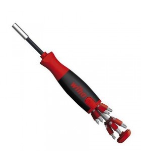 Wiha 380302 SB LiftUp 25 Tornavida Bits Seti Mixed Manyetik 12P 38605