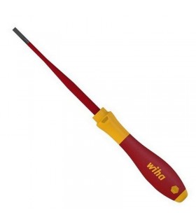 Wiha 3201 SoftFinish Düz VDE Tornavida slimFix 1.2 x 6.5 x 150mm 35392
