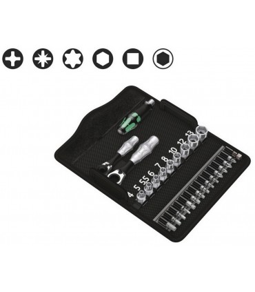 Wera Zyklop Mini Cırcır Lokma Bits Seti 2 05135918001