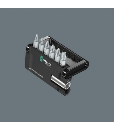 Wera Bit-Check 7 Universal 1 Pozidriv Bits Seti 05056296001