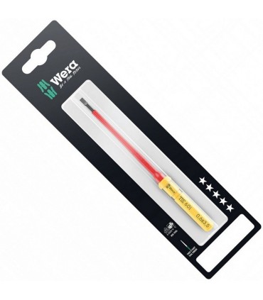 Wera KK VDE 60i Geçmeli Tornavida Ucu TIE SB Düz 0.6x3.5x157mm 05006552001