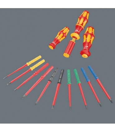 Wera KK VDE 60i Geçmeli Tornavida Ucu TIE Düz 1.2x6.5x157mm 05006505001