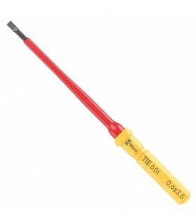 Wera KK VDE 60i Geçmeli Tornavida Ucu TIE Düz 0.6x3.5x157mm 05006502001