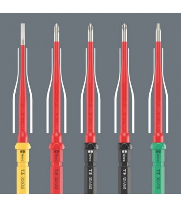 Wera KK VDE 3065iS Geçmeli Tornavida Ucu TIE SB Pozidriv PZ1x157mm 05006582001