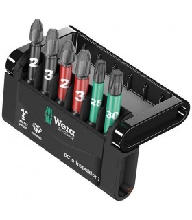 Wera Bit-Check 6 Impaktor 1 TX/PH/PZ Bits Seti 05057695001