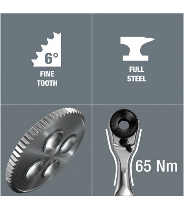 Wera Bit-Check 10 Zyklop Cırcırlı Bitorsion 1 Bits Seti 05057418001