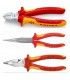 Wera 9784 Özel Kesim Sünger Knipex VDE İzole Pense Set 1 3P 05150184001