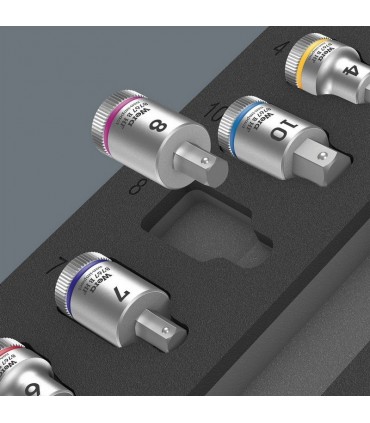 Wera 9723 Özel kesim Sünger Zyklop B 3/8 Lokma Bits Set 1 22P 05150113001