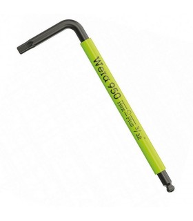 Wera 950 SPKS Renkli Kısa Allen Anahtar Topbaş HexPlus 3/32" 05022652001
