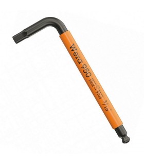 Wera 950 SPKS Renkli Kısa Allen Anahtar Topbaş HexPlus 3/16" 05022655001