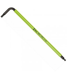 Wera 950 SPKL Renkli Alyan Anahtar Topbaş HexPlus 3/32" 05022631001