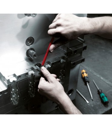 Wera 950 SPKL Renkli Alyan Anahtar Topbaş HexPlus 2,5mm 05022604001