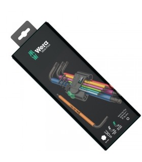 Wera 950/9 SPKL SB HexPlus Topbaş Renkli Alyan Seti 05073593001