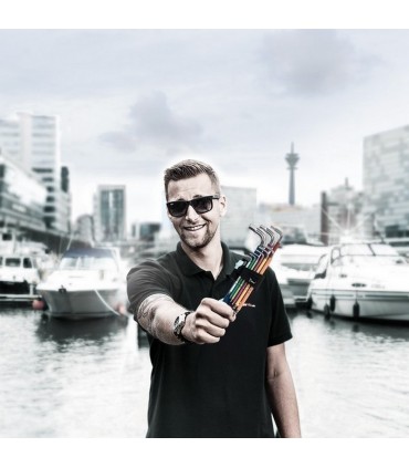 Wera 950/9 L HF HexPlus Krom Uzun Alyan Seti 05022130001