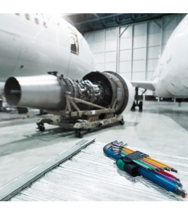 Wera 950/9 L HF HexPlus Krom Uzun Alyan Seti 05022130001