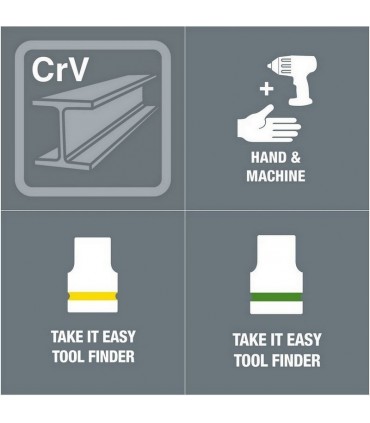 Wera 8790 HMB 3/8" Soket Derin Lokma 64x13mm 05004535001