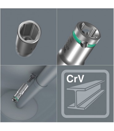 Wera 8790 HMB 3/8" Soket Derin Lokma 64x11mm 05004533001