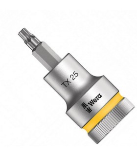 Wera 8767 C Zylop 1/2" Lokma Bits Torx HF TX25x60mm 05003831001