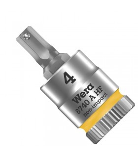 Wera 8740 A HF Zyklop 1/4" Lokma HexPlus Bits 28x4mm 05003333001