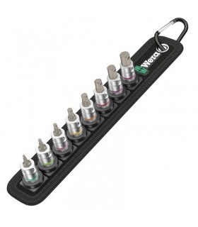 Wera 8740 A HF Zyklop 1/4" Lokma HexPlus Bits 28mm Set 05003881001