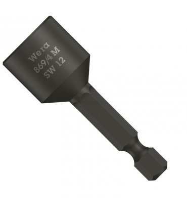 Wera 869/4 M Nutsetter Bits Bağlantılı Lokma Mıknatıslı 50x12mm 05060427001
