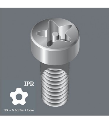 Wera 867/1 IPR TorxPlus Bits Uç 25mm 40 05134706001