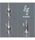 Wera 855/ BTZ Pozidriv Bits Uç 25mm PZ1 05056720001