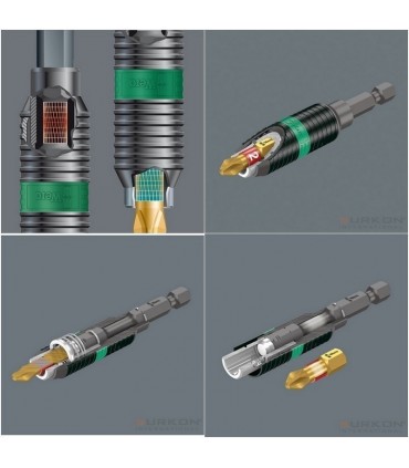 Wera 855/ BTZ Pozidriv Bits Uç 25mm PZ1 05056720001