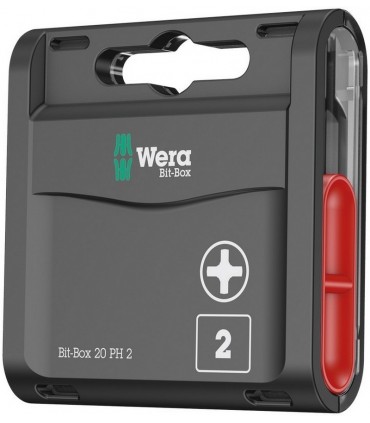 Wera 851/1 Yıldız Bits Uç 25mm PH2 20 Adet 05057750001
