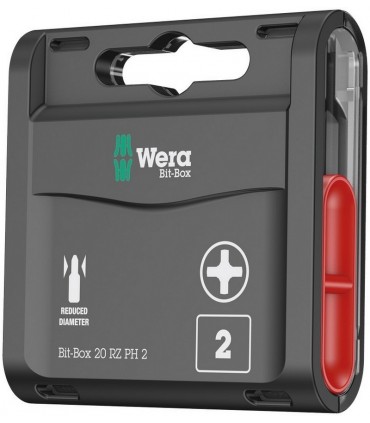 Wera 851/1 RZ Yıldız Bits Uç 25mm PH2 20 Adet 05057753001