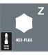 Wera 840/9 C HexPlus Yarımay Bits 44x1,5mm 05135268001