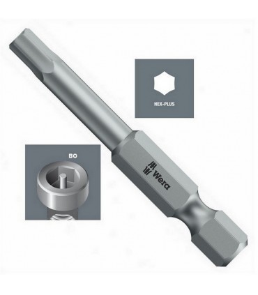 Wera 840/4 Z HexPlus BO Bits Uç 89x5,0mm 05059644001