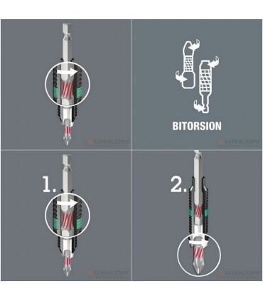 Wera 840/4 IMP DC SB HexPlus Bits Uç 50x4mm 05073944001