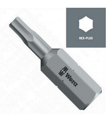 Wera 840/1 Z HexPlus Bits Uç 25mm 7/64" 05135078001