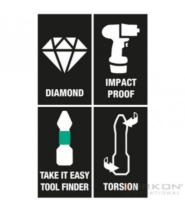 Wera 840/1 IMP DC HexPlus Bits Uç 25x6mm 05073906001