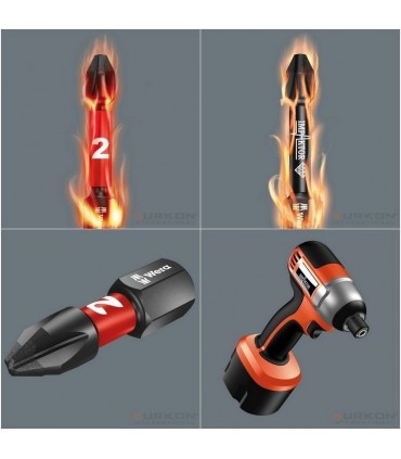 Wera 840/1 IMP DC HexPlus Bits Uç 25x6mm 05073906001