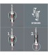 Wera 840/1 BTZ HexPlus Bits Uç 25x5,0mm 05056685001