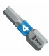 Wera 840/1 BTZ HexPlus Bits Uç 25x4,0mm 05056684001