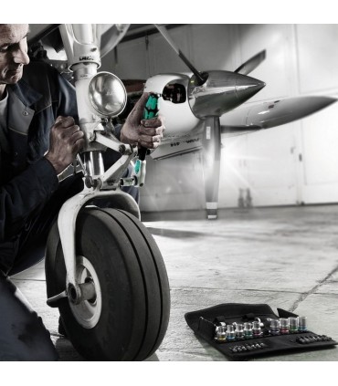 Wera 8100 SC6 Zyklop Speed Cırcır 1/2" Lokma Bits Seti 05004076001