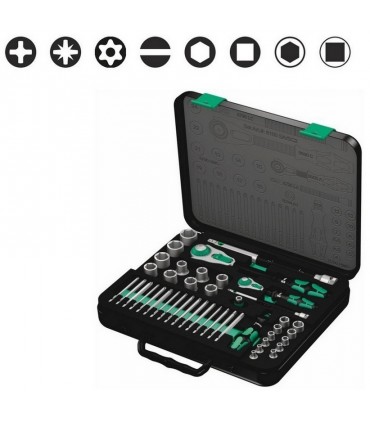 Wera 8100 SA SC2 Zyklop Cırcır Lokma Bits Seti 05160785001