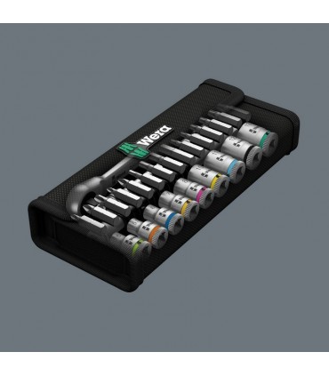 Wera 8100 SA7 Zyklop Cırcır 1/4" Lokma Bits Seti 05004017001