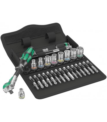 Wera 8100 SA6 Zyklop Cırcır 1/4" Lokma Bits Seti 05004016001