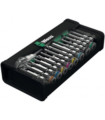 Wera 8100 SA6 Zyklop Cırcır 1/4" Lokma Bits Seti 05004016001