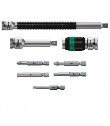 Wera 8100 SA6 Zyklop Cırcır 1/4" Lokma Bits Seti 05004016001