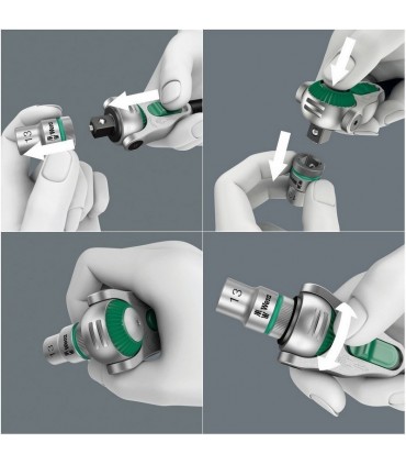 Wera 8100 SA2 Zyklop Cırcır 1/4" Lokma Bits Seti 05003533001