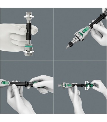 Wera 8100 SA2 Zyklop Cırcır 1/4" Lokma Bits Seti 05003533001