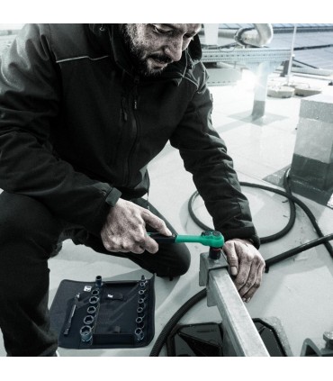 Wera 8010 B Zyklop Comfort Yön Mandallı Cırcır 3/8" 05005540001