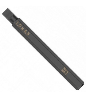 Wera 800 S Darbeli Tornavida için Bits Düz 1x5.5x70mm 05018141001