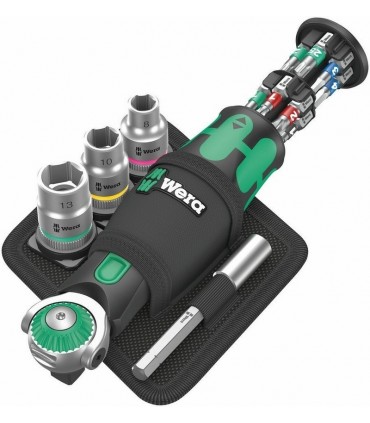 Wera 8009 Zyklop 3/8" Cırcır Bits Lokma Seti 05004281001