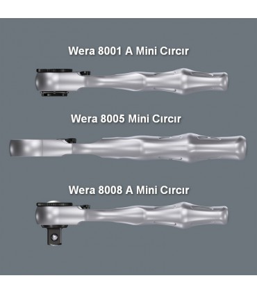 Wera 8005 Zyklop Mini 2 Cırcır 05003660001